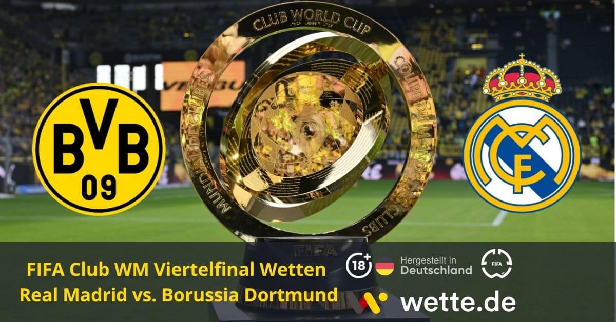 Club Wm Viertelfinale Real Madrid vs. Borussia Dortmund