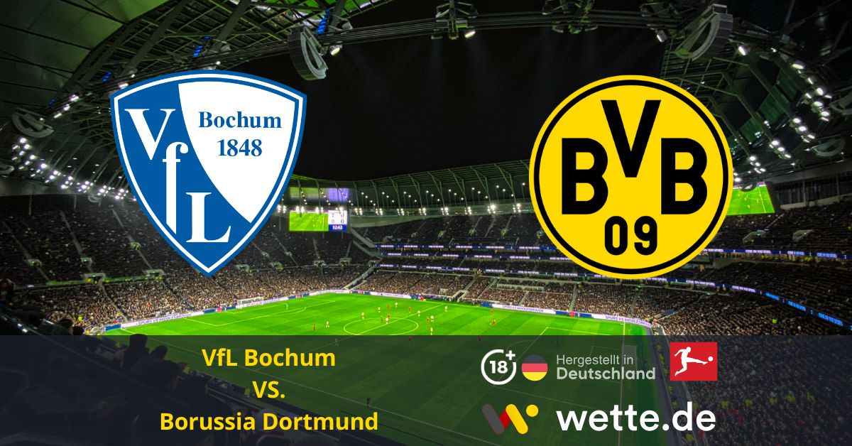 Fußball Deutsche Bundesliga heute VfL Bochum Borussia Dortmund