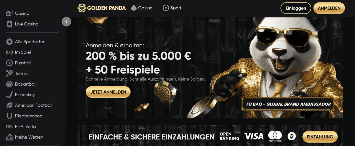 Golden Panda neu
