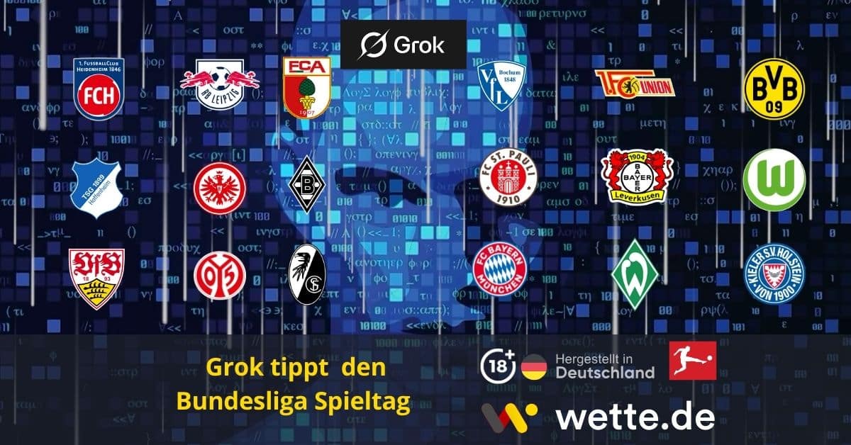 Grok tippt Bundesliga Spieltag