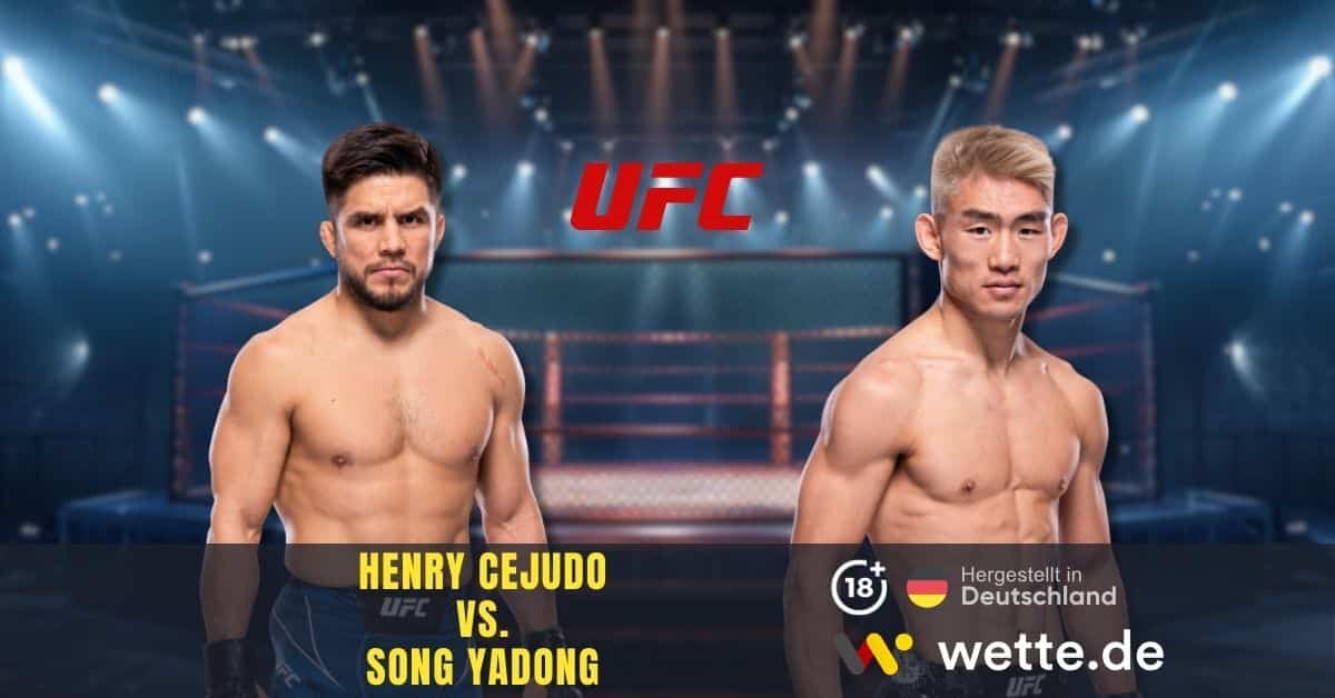 Henry Cejudo vs. Song Yadong Tipp