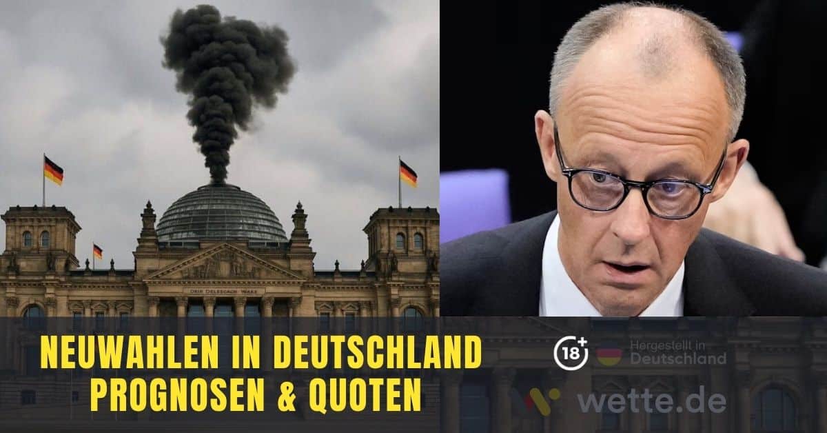 Wettan auf Neuwahlen in Deutschland