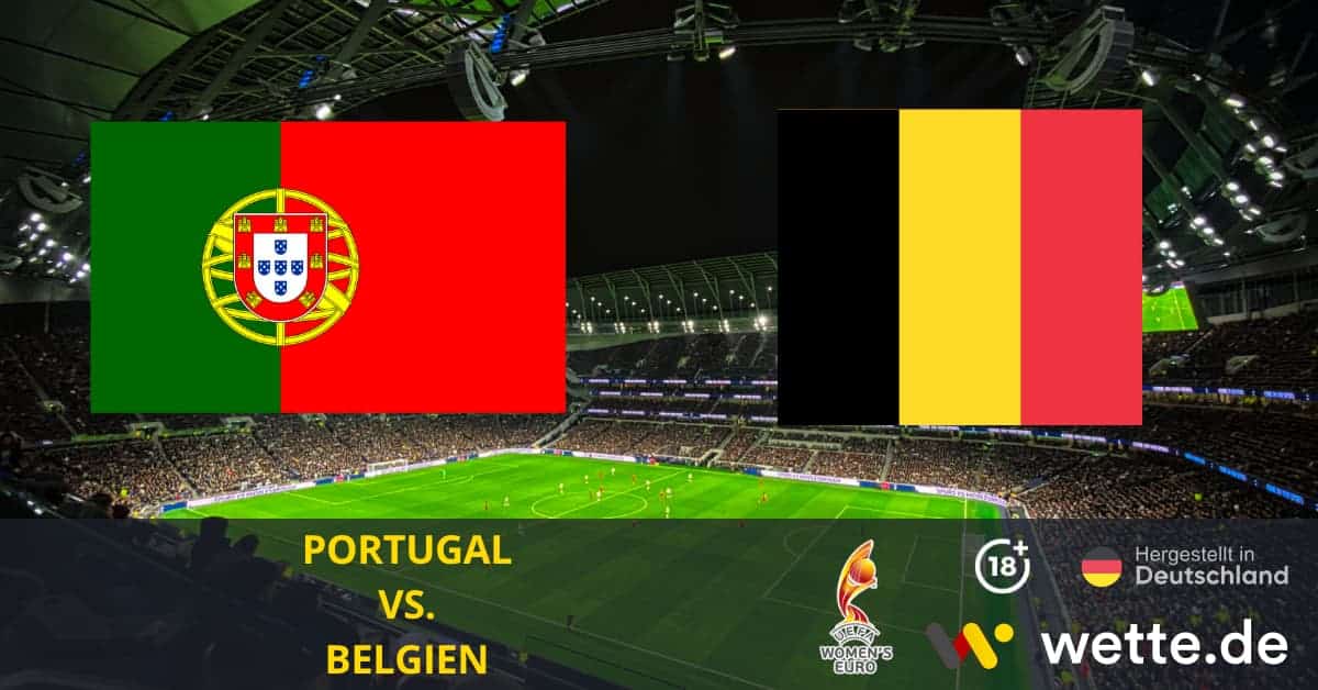 Portugal vs Belgien UEFA European Women's Championship Prognose