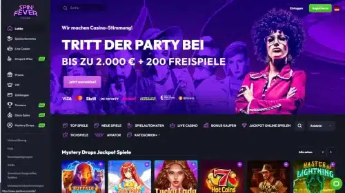SpinFever Startseite 1 fixed