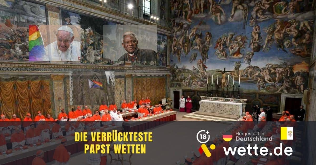 Verrückteste Wetten auf die Papstwahl