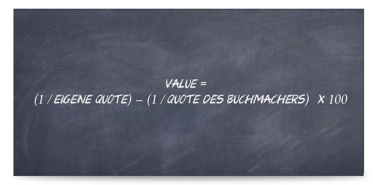 Value Sportwetten berechnen